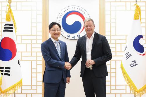 독일 연방하원 재정위원회 대표단 회담